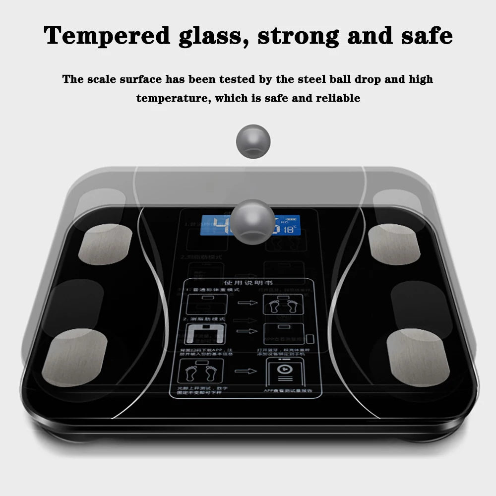 Smart Body Composition Scales with mobile App — Finally Know What You're Actually Losing